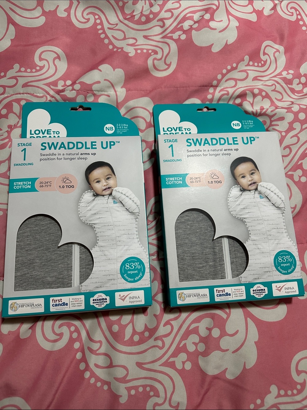 Love To Dream Swaddle Up Original Stage 1 Swaddling Newborn Bundle